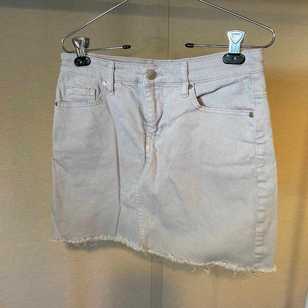 Light Purple Jean Skirt